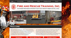 Desktop Screenshot of fireandrescuetraining.com